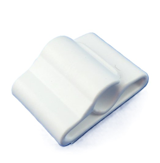 Plastikowy uchwyt samoprzylepny na długopis lub ołówek